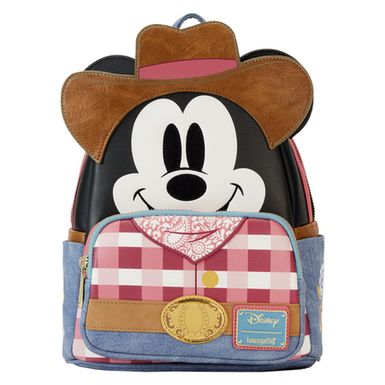 Western Mickey Mouse Cosplay Mini Backpack