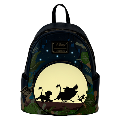 Lion King 30th Anniversary Hakuna Matata Silhouette Mini Backpack