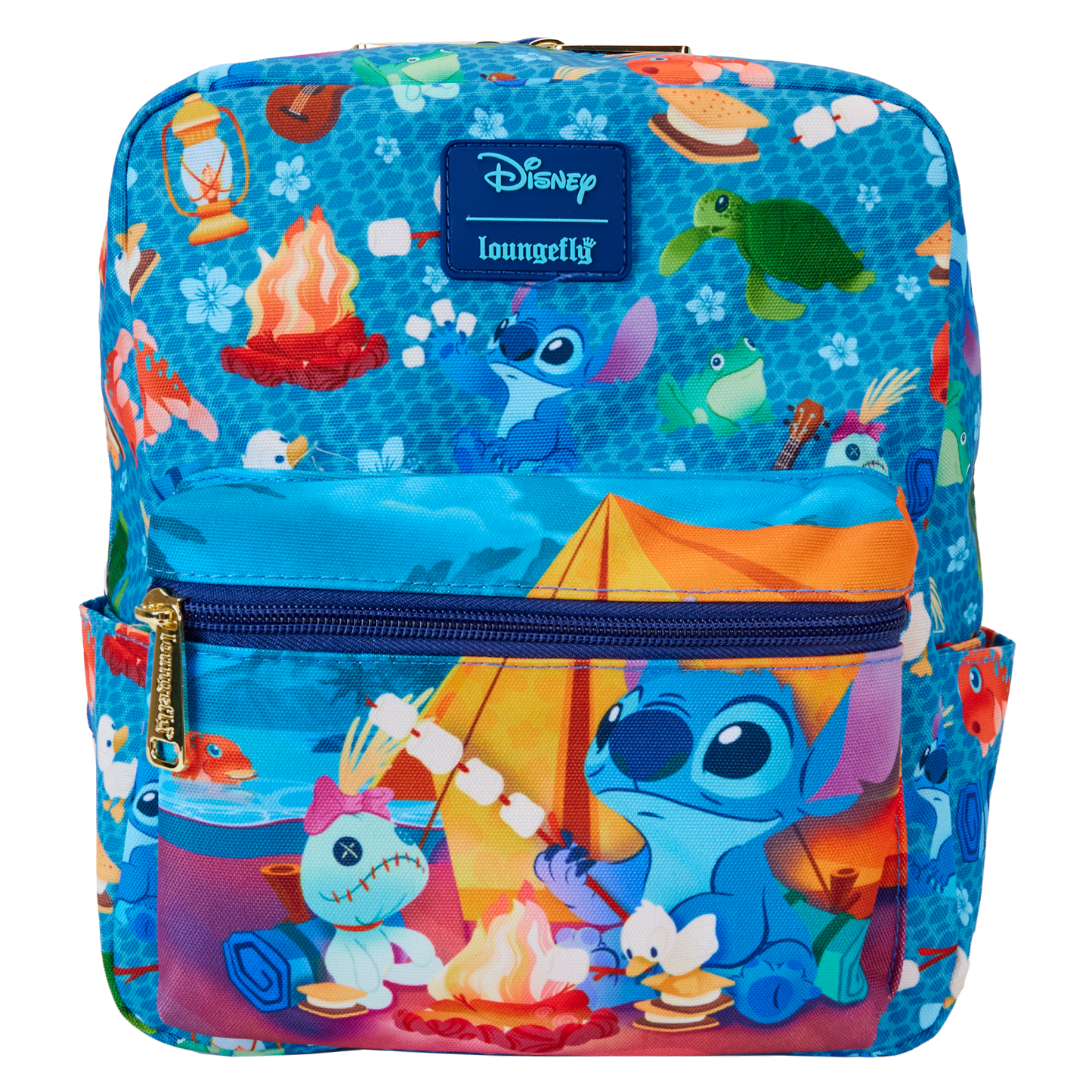 Lilo & Stitch Camping Cuties Nylon Mini Backpack