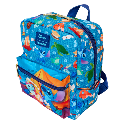 Lilo & Stitch Camping Cuties Nylon Mini Backpack