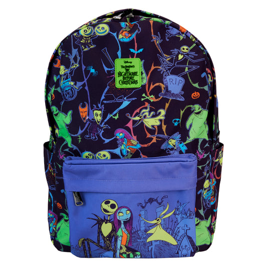 Nightmare Before Christmas Full Size Nylon Backpack