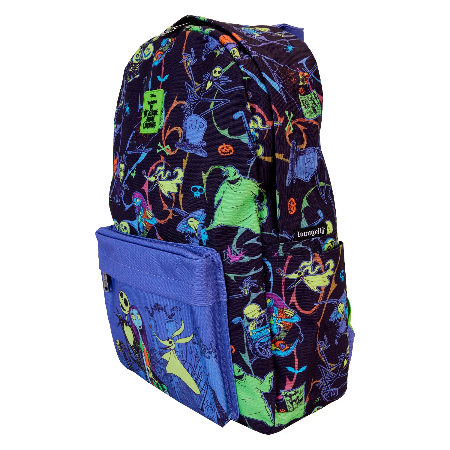 Nightmare Before Christmas Full Size Nylon Backpack