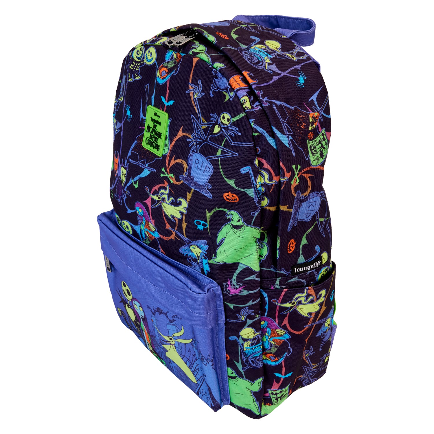 Nightmare Before Christmas Full Size Nylon Backpack 3