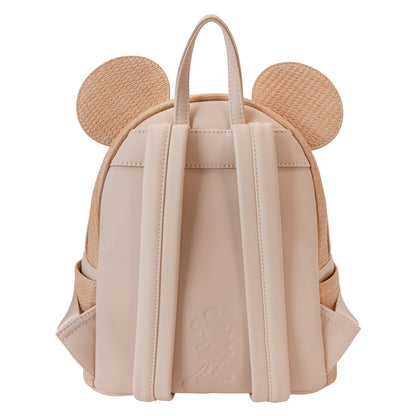 Mickey Straw Mini Backpack