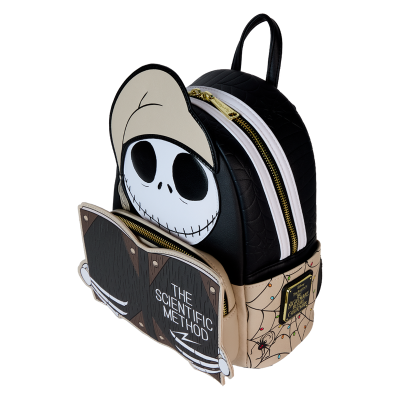 The Nightmare Before Christmas Scientific Method Bedtime Jack Cosplay Glow Mini Backpack 3