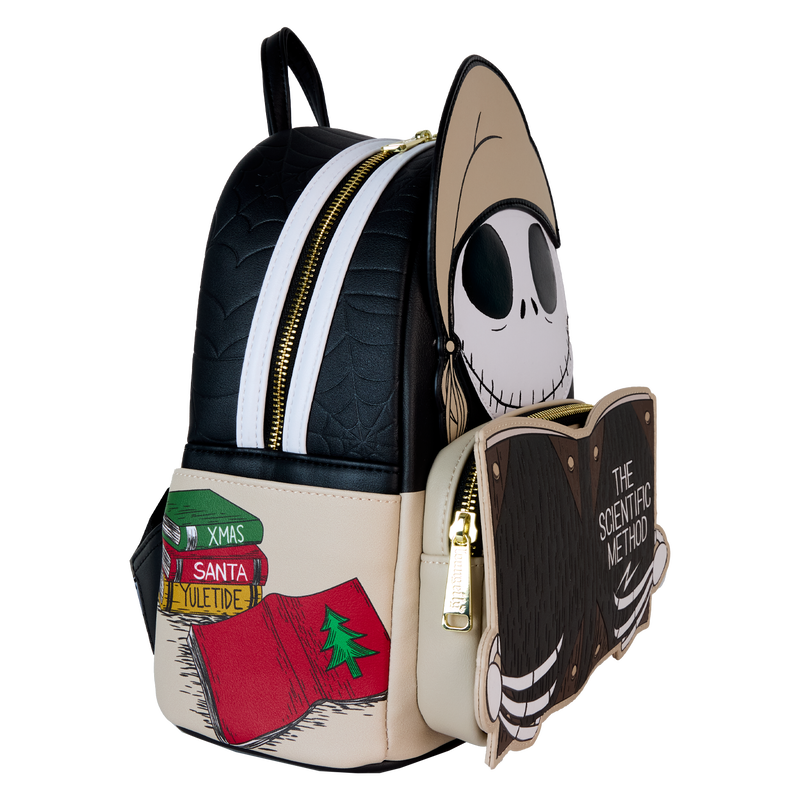 The Nightmare Before Christmas Scientific Method Bedtime Jack Cosplay Glow Mini Backpack 4