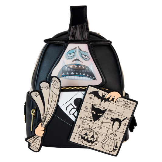 The Nightmare Before Christmas Mayor with Plans Cosplay Lenticular Mini Backpack