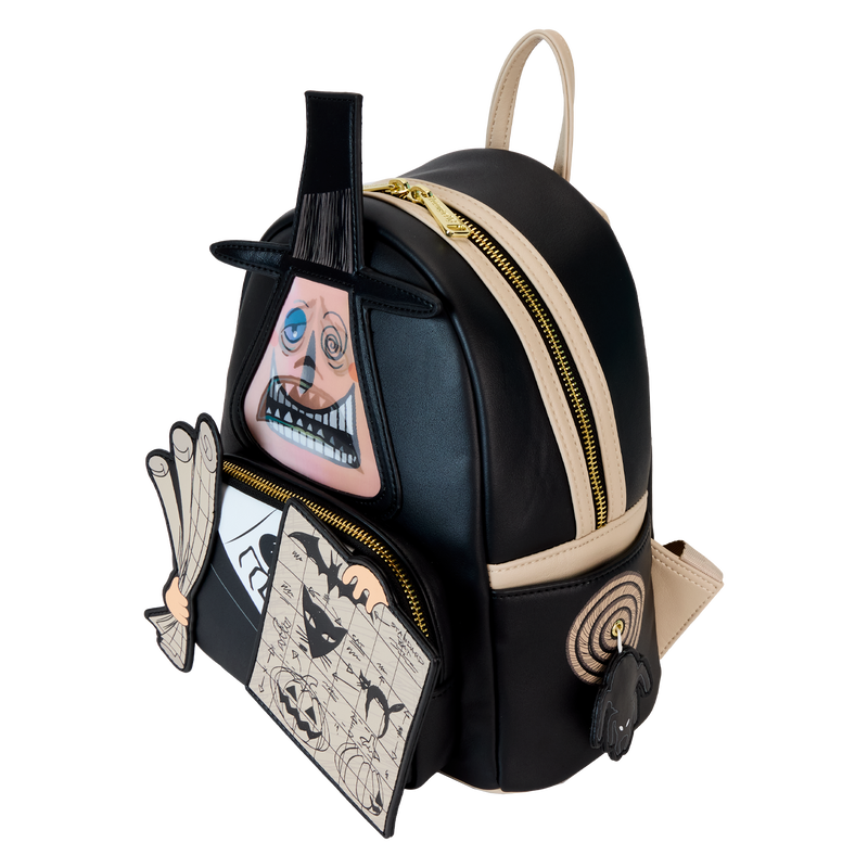 The Nightmare Before Christmas Mayor with Plans Cosplay Lenticular Mini Backpack 3