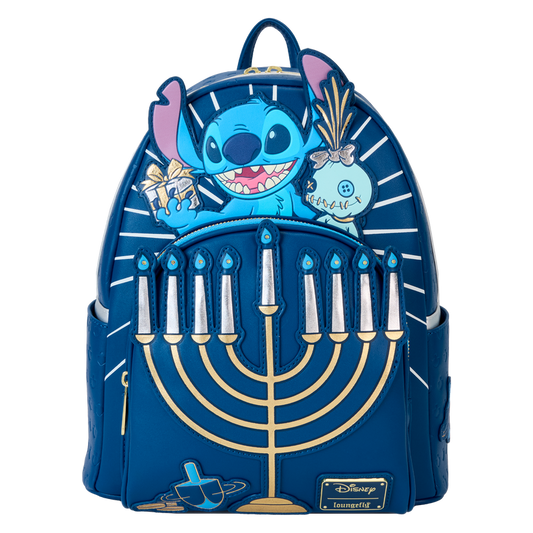 Stitch Hanukkah Menorah Light Up Mini Backpack