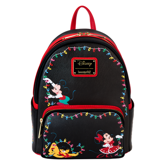 Mickey & Friends Christmas Light Decorations Light Up Mini Backpack