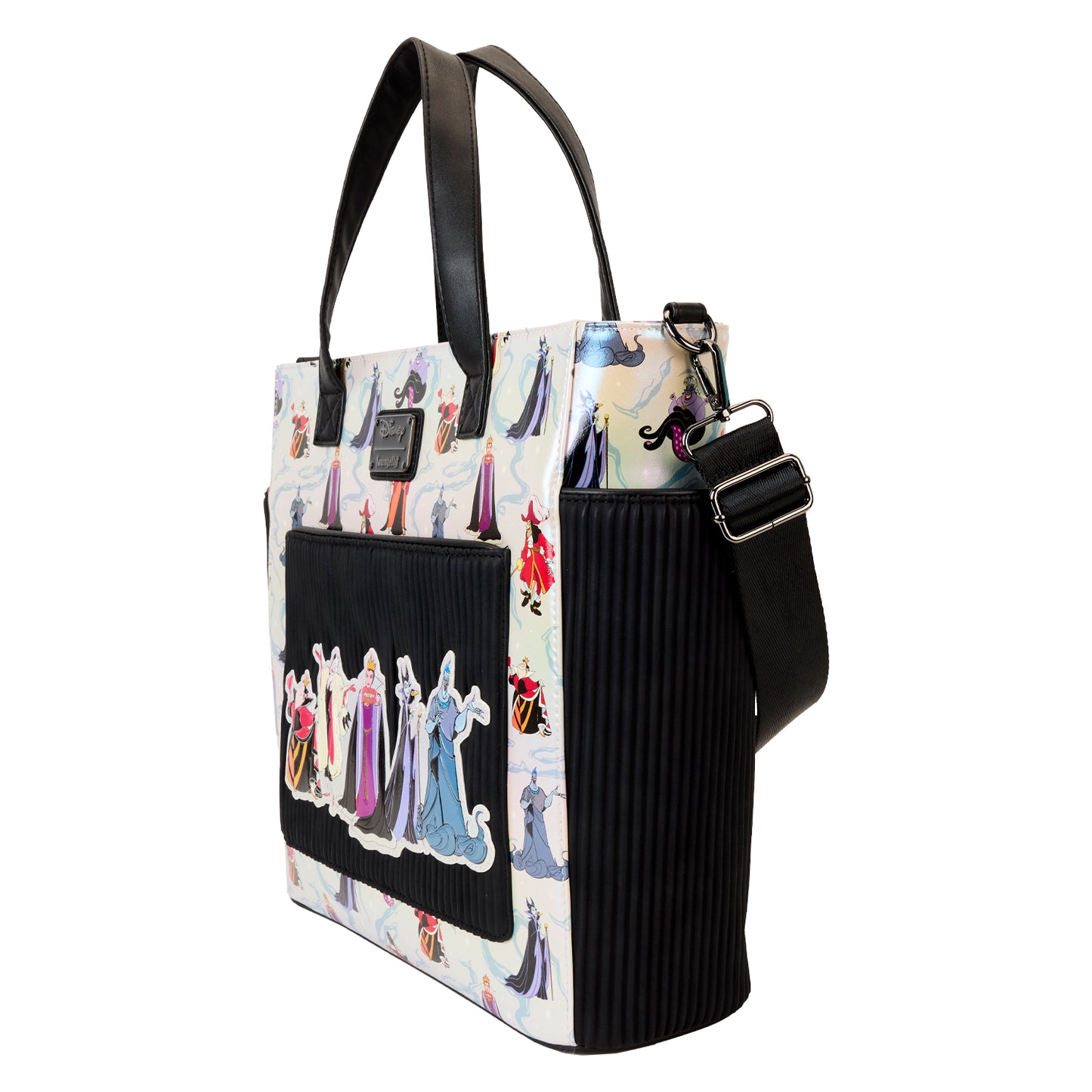 LF DISNEY VILLAINS AOP CONVERTIBLE BACKPACK & TOTE BAG