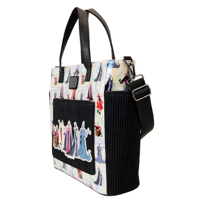 LF DISNEY VILLAINS AOP CONVERTIBLE BACKPACK & TOTE BAG