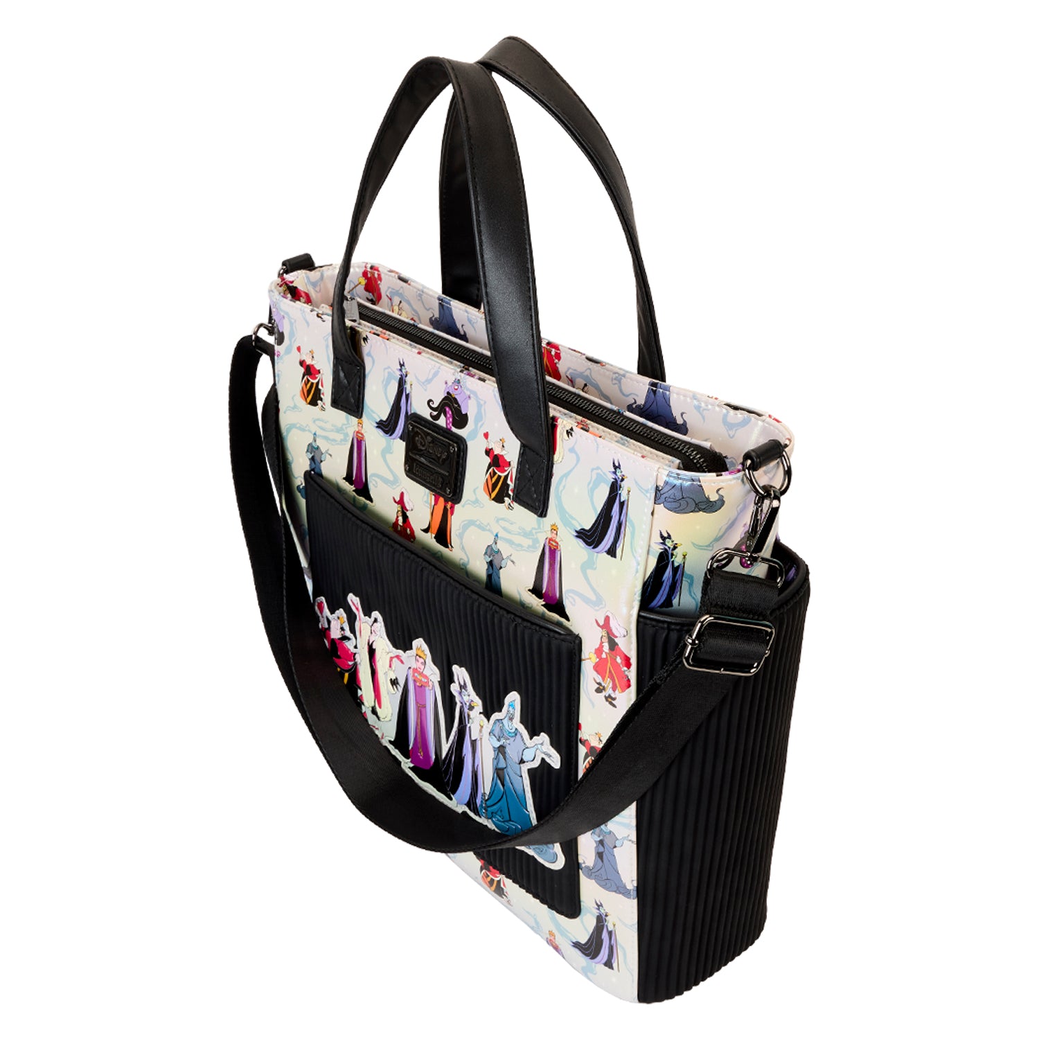 LF DISNEY VILLAINS AOP CONVERTIBLE BACKPACK & TOTE BAG 3