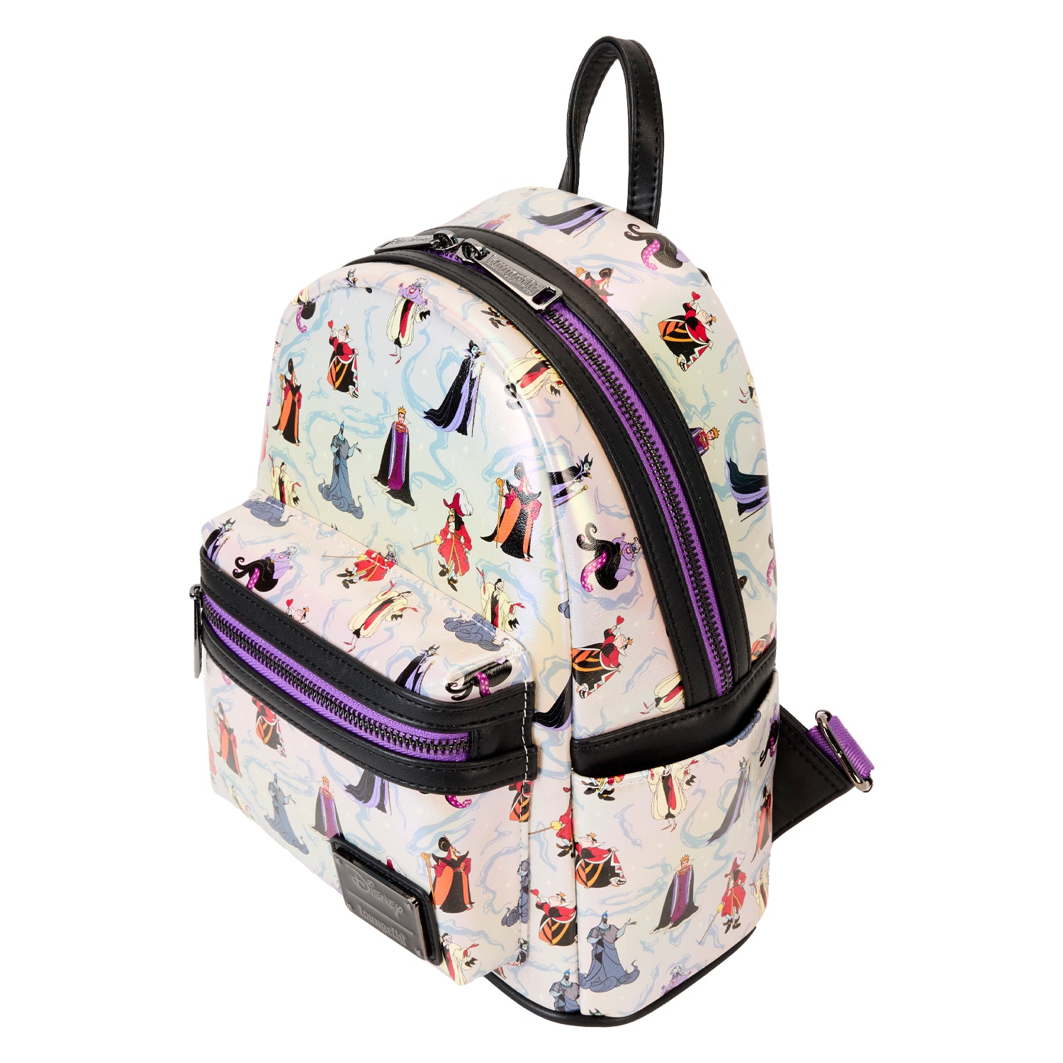 LF DISNEY VILLAINS IRIDESCENT MINI BACKPACK 3