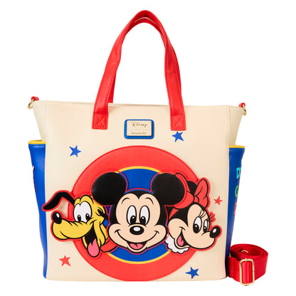 LF DISNEY MICKEY AND FRIENDS CONVERTIBLE BACKPACK & TOTE BAG