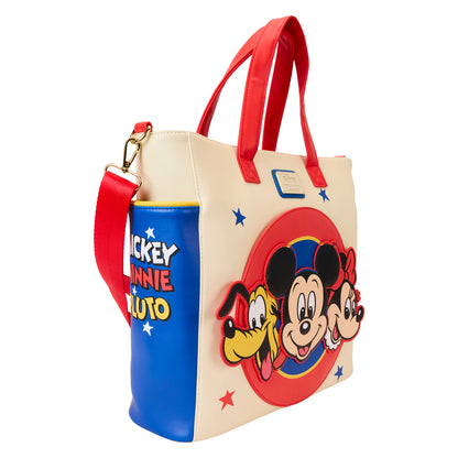 LF DISNEY MICKEY AND FRIENDS CONVERTIBLE BACKPACK & TOTE BAG