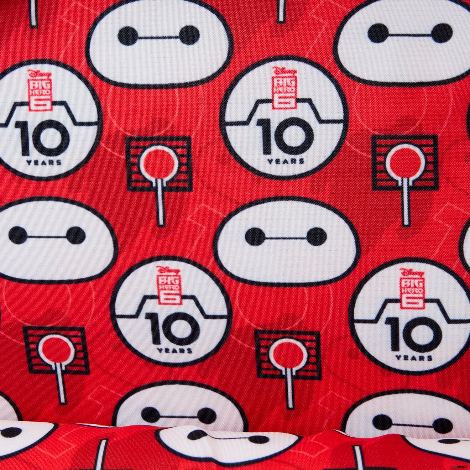 LF DISNEY BIG HERO 6 10TH ANNIVERSARY BAYMAX GANG MINI BACKPACK 7