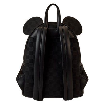Mickey Mouse Checkered Texture Mini Backpack