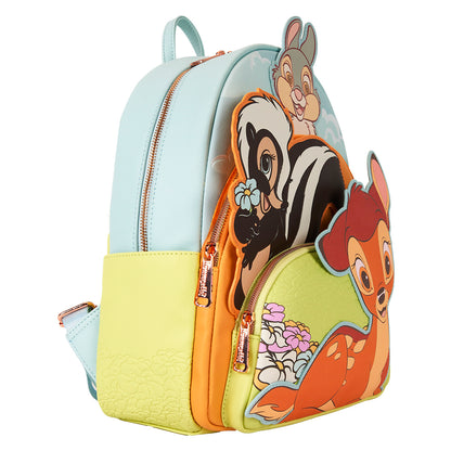 LF DISNEY BAMBI TRIPLE POCKET MINI BACKPACK
