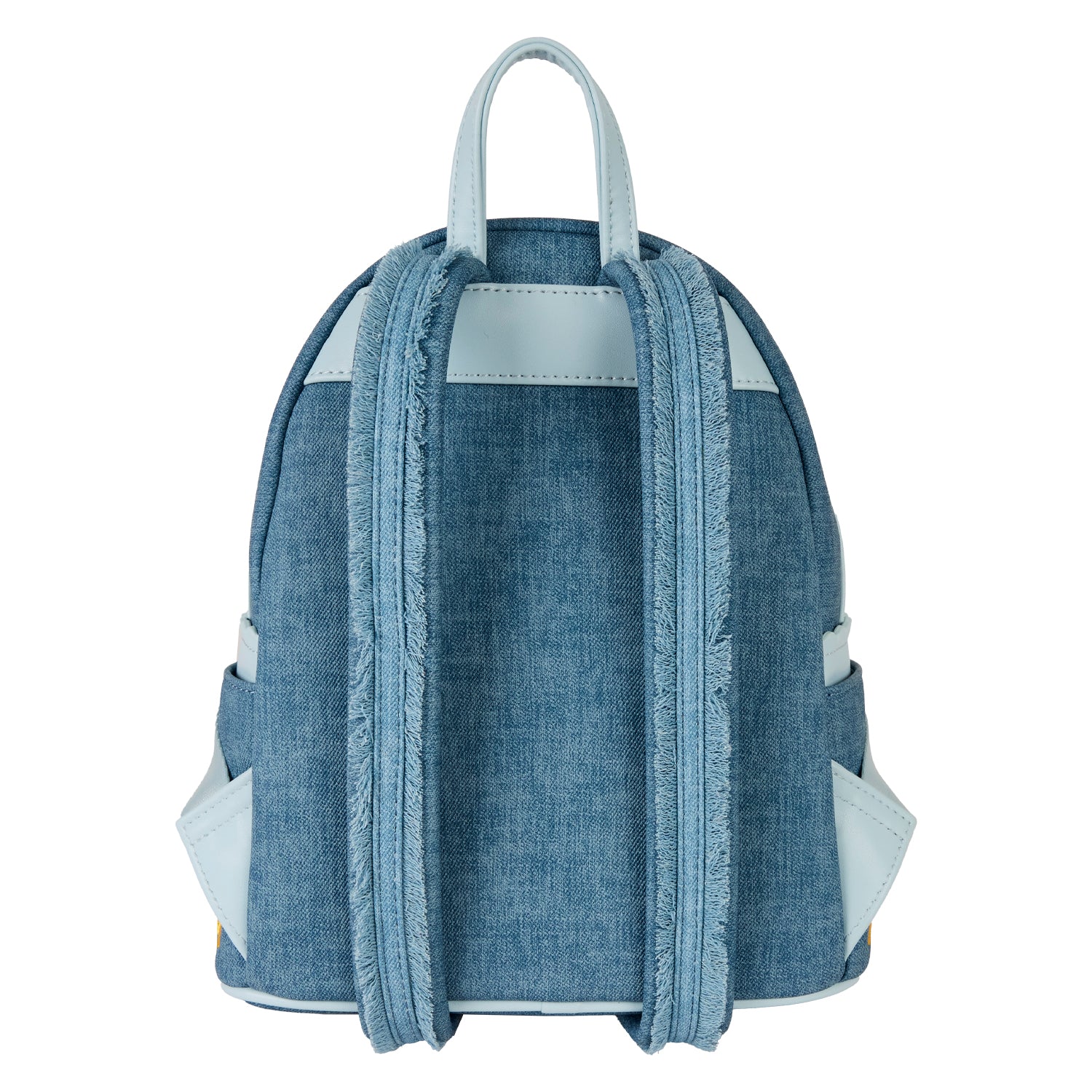 Disney Dogs and Cats Denim Fringe Mini Backpack 4
