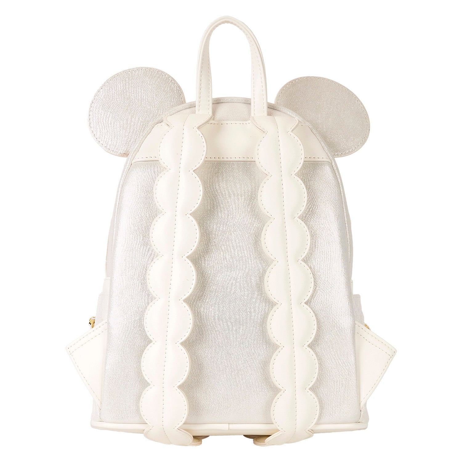 Minnie Mouse Iridescent Lace Wedding Mini Backpack 4