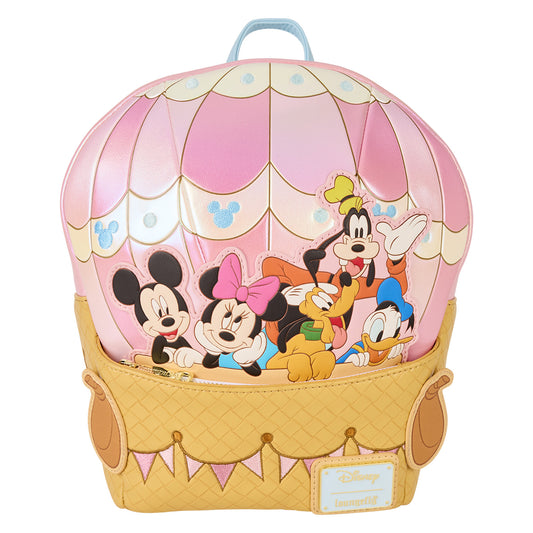 LF DISNEY MICKEY & FRIENDS FIGURAL HOT AIR BALLOON MINI BACKPACK