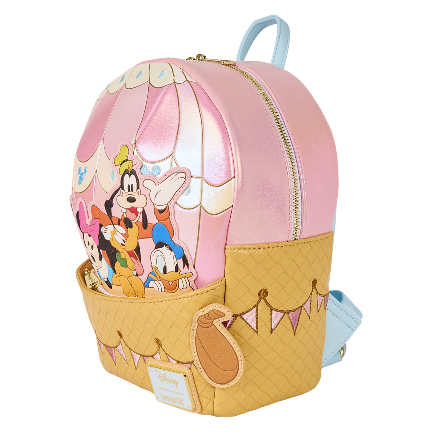LF DISNEY MICKEY & FRIENDS FIGURAL HOT AIR BALLOON MINI BACKPACK