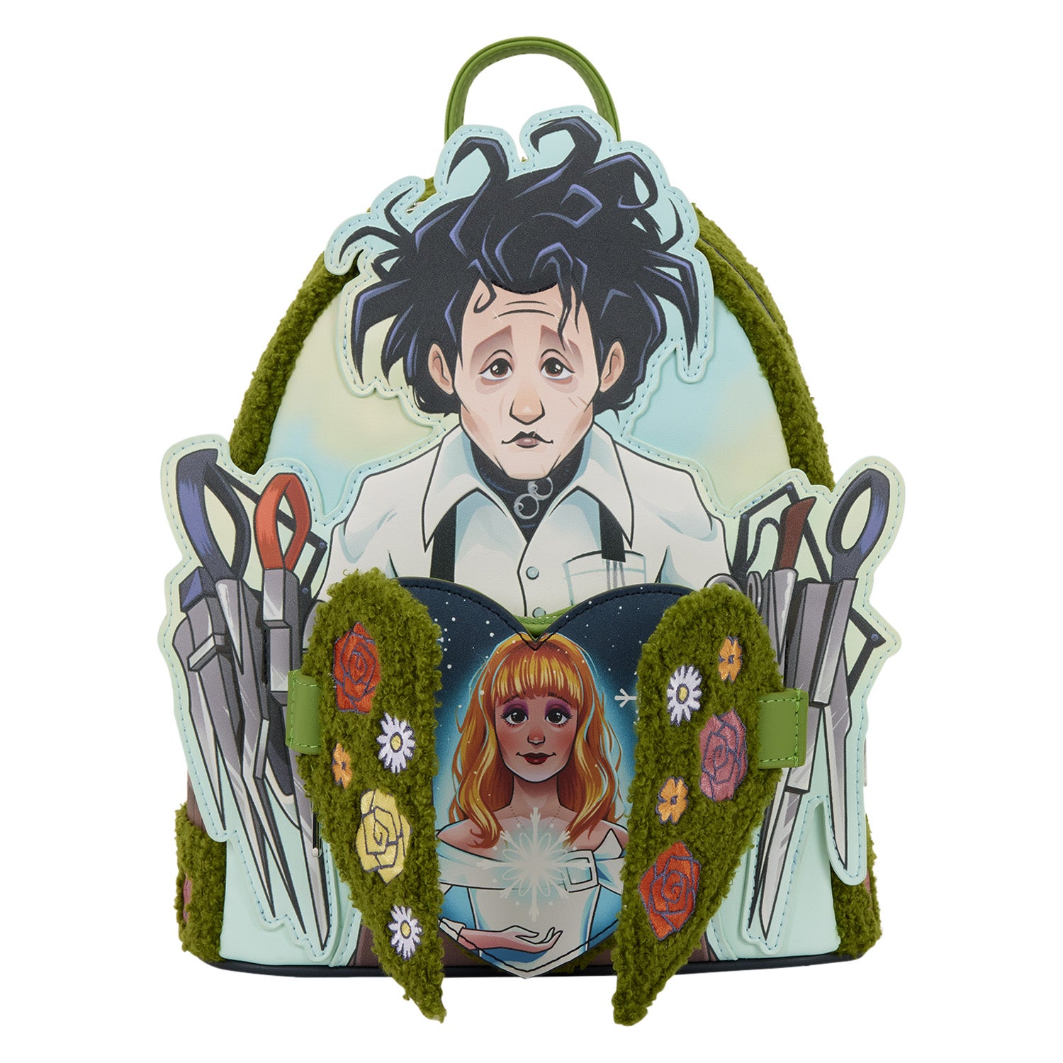 Edward Scissorhands Sherpa Mini Backpack 4