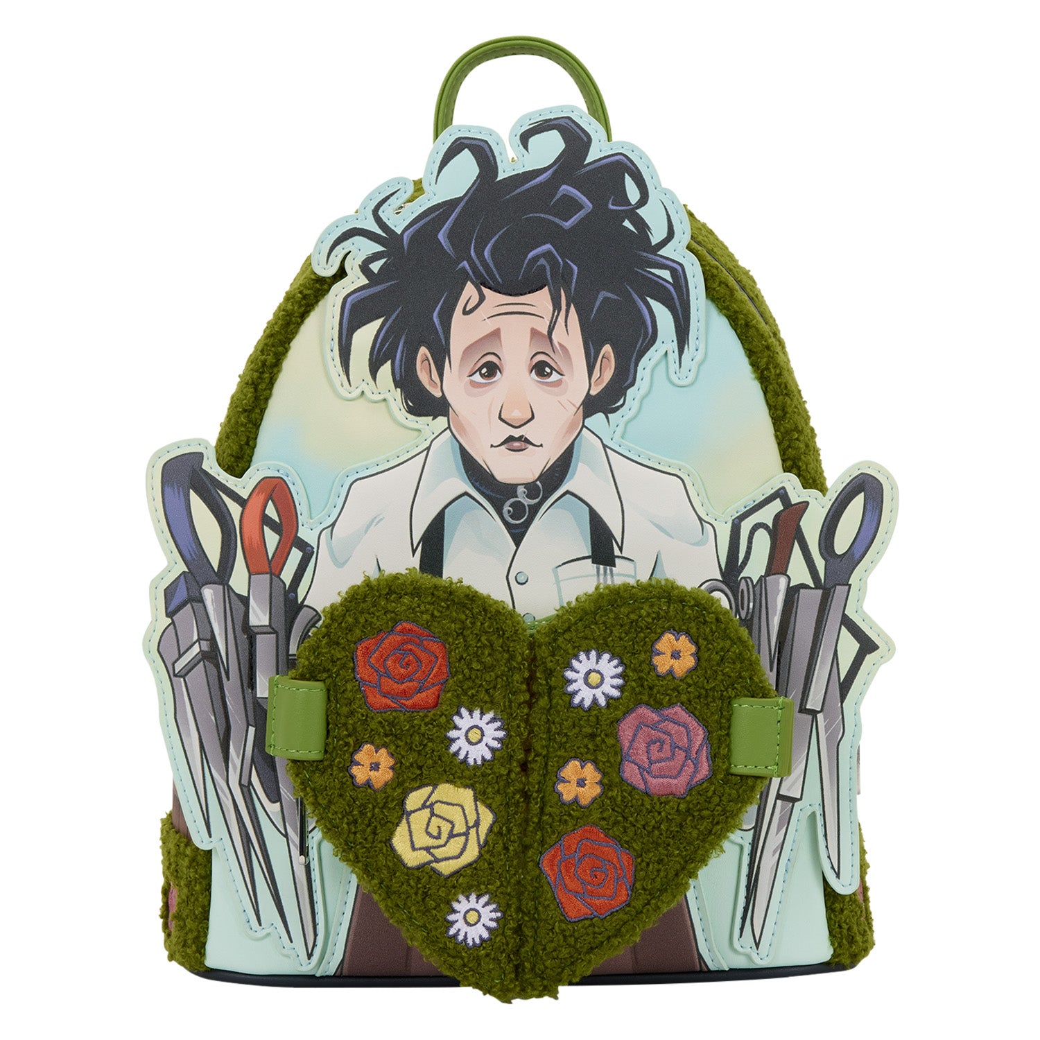 Edward Scissorhands Sherpa Mini Backpack 1