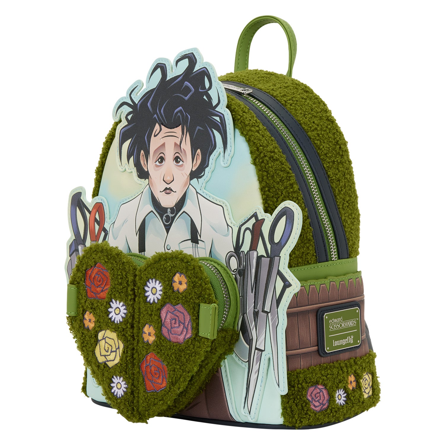 Edward Scissorhands Sherpa Mini Backpack 3