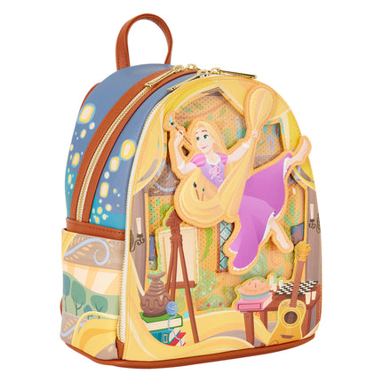 Disney Tangled Rapunzel Painting Mini Backpack