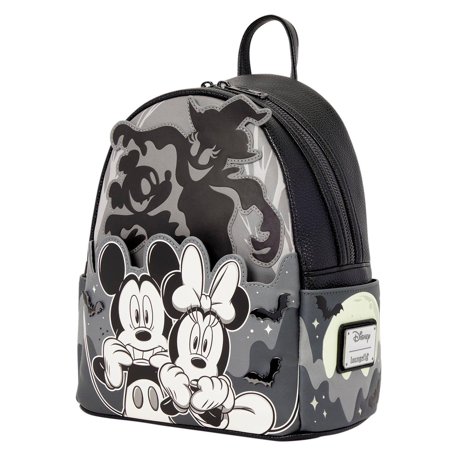 Mickey & Minnie Ghost Light Up Glow Mini Backpack 4