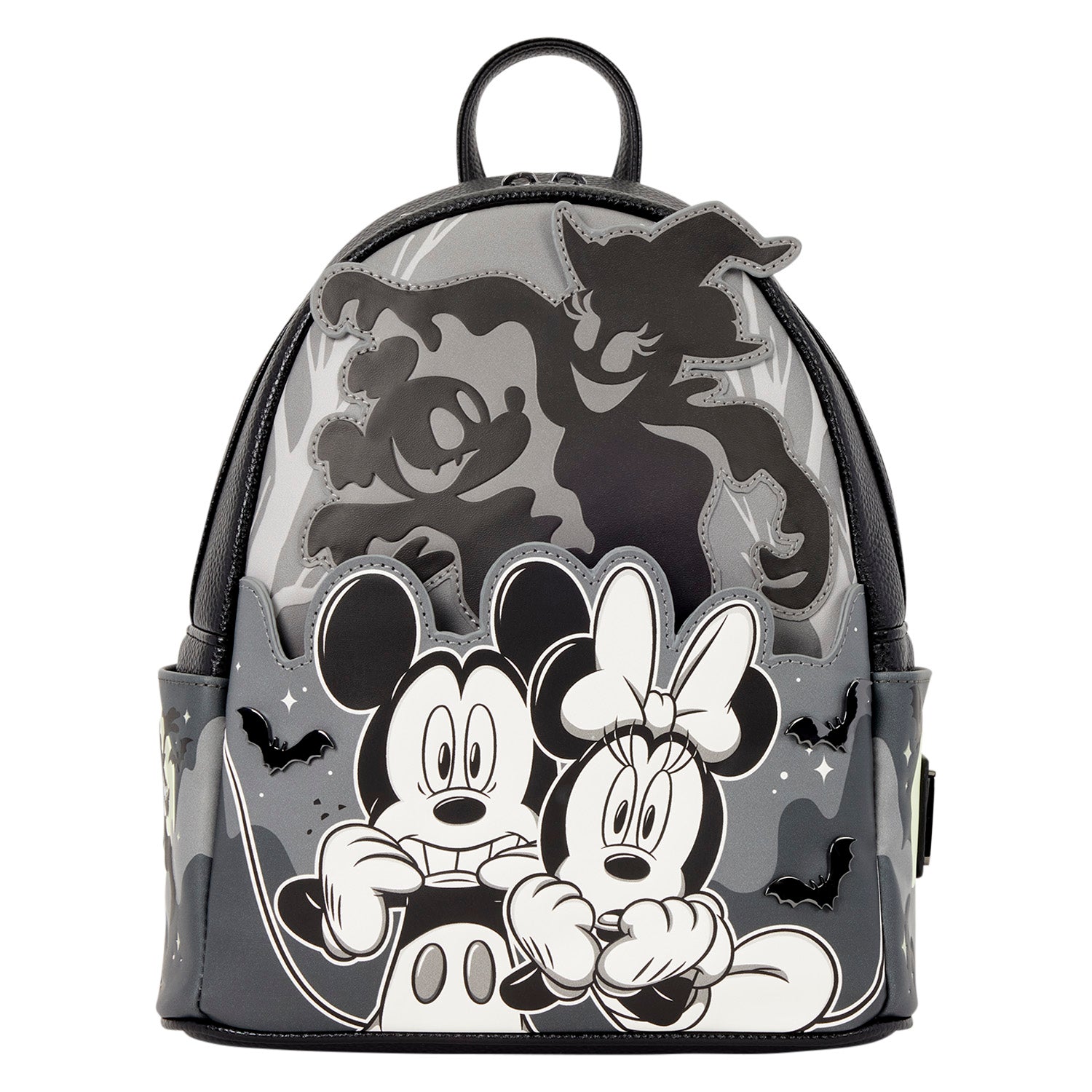 Mickey & Minnie Ghost Light Up Glow Mini Backpack