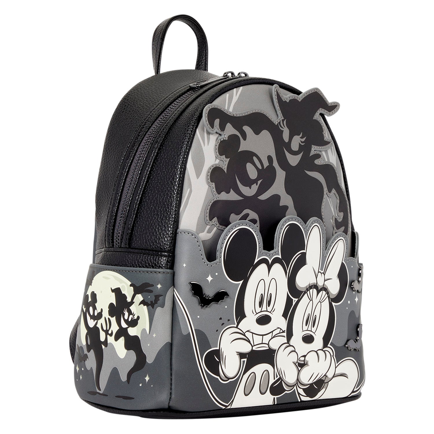 Mickey & Minnie Ghost Light Up Glow Mini Backpack 3