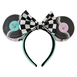 Mickey & Minnie Date Night Diner Jukebox Record Ear Headband