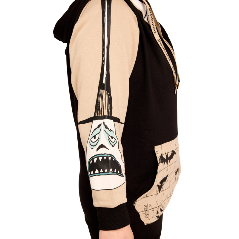 The Nightmare Before Christmas Mayor Cosplay Glow Unisex Hoodie 3