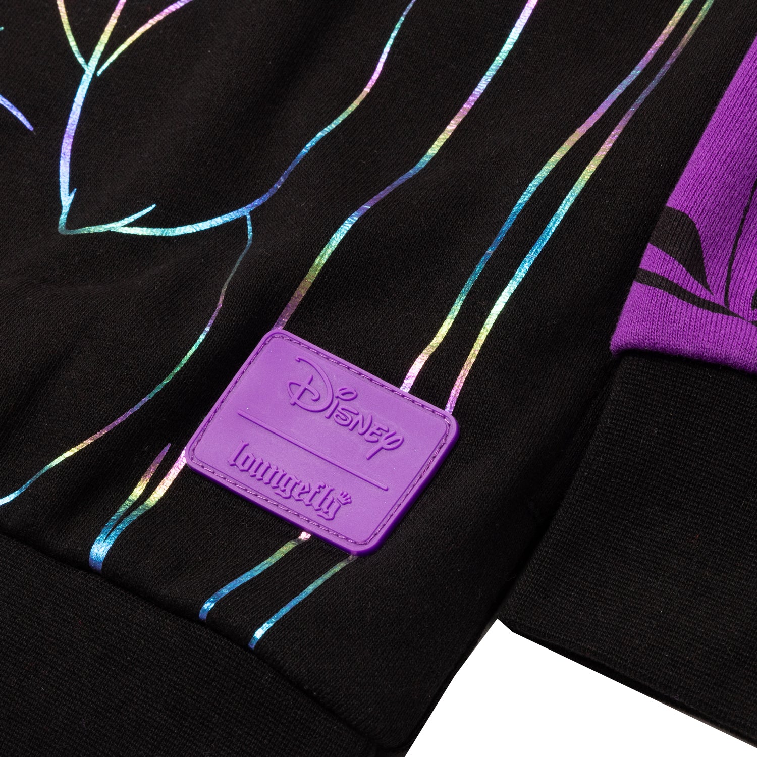 LF DISNEY VILLAINS COLOR BLOCK HOODED SWEATSHIRT 2