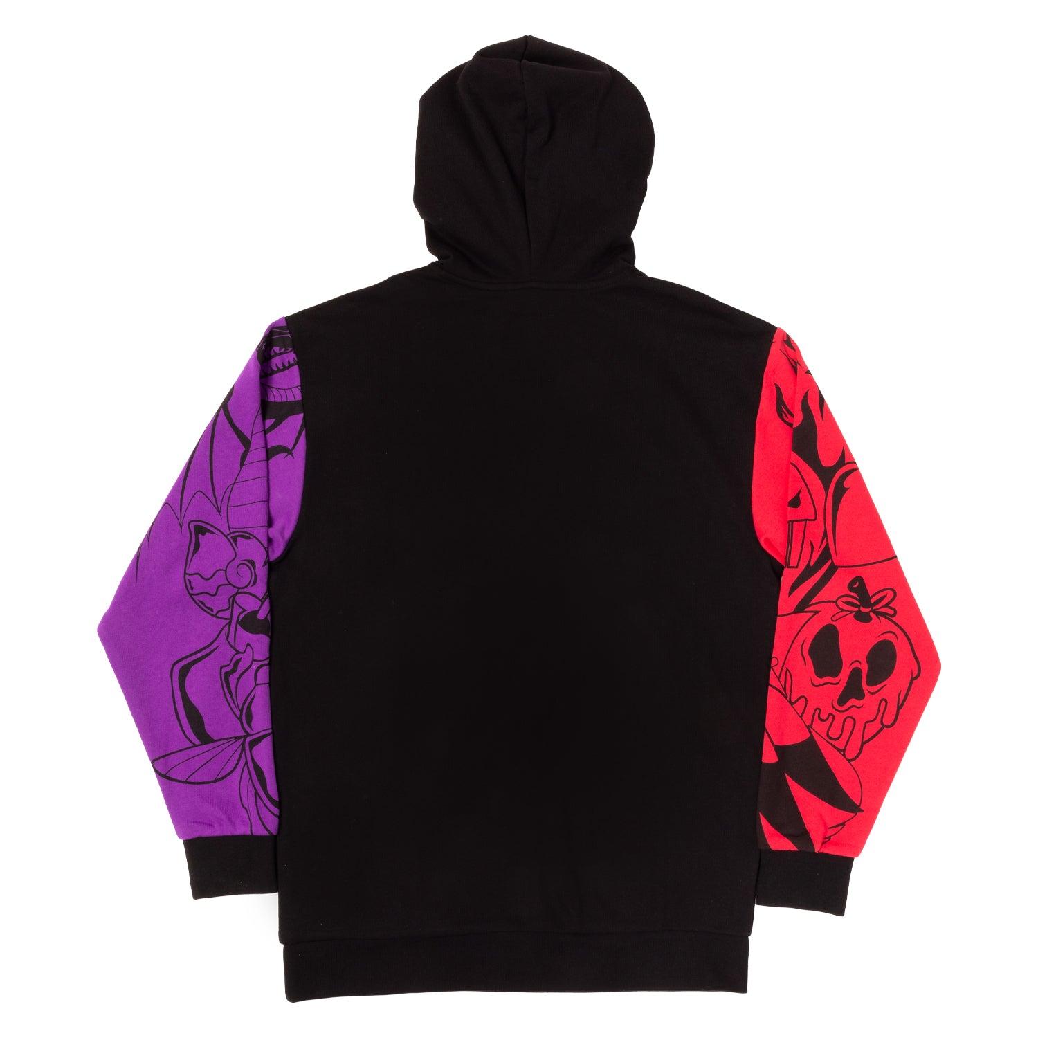 LF DISNEY VILLAINS COLOR BLOCK HOODED SWEATSHIRT 4