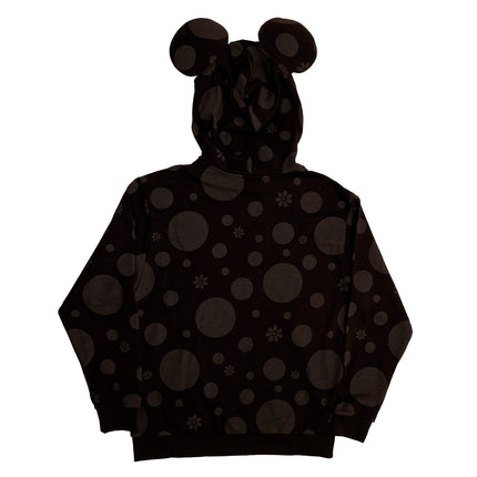 Minnie Floral Rock the Dots Hoodie