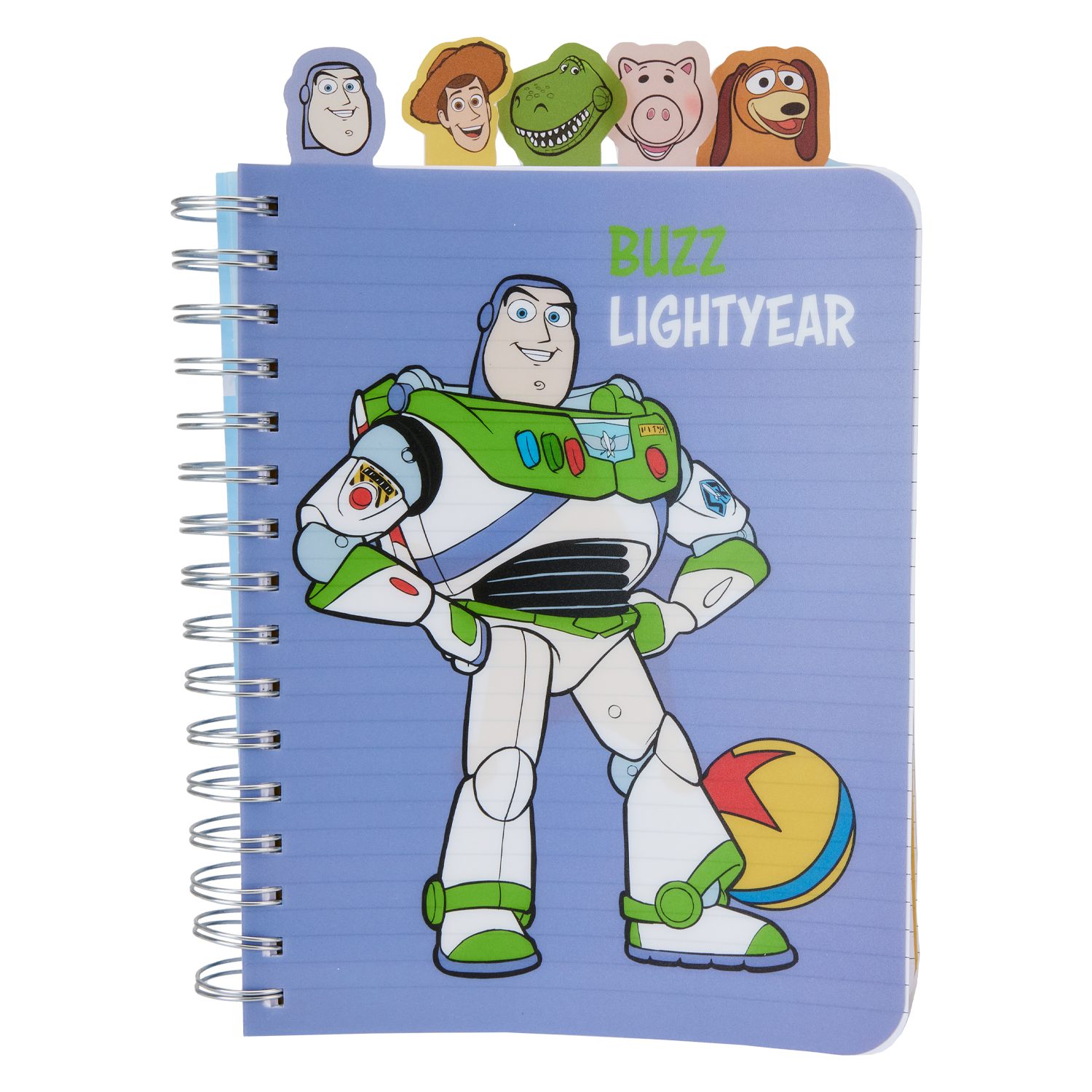 Toy Story Movie Collab Toy Box Stationery Spiral Tab Journal