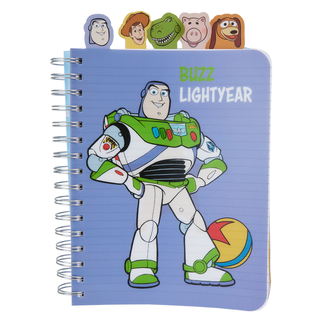 Toy Story Movie Collab Toy Box Stationery Spiral Tab Journal