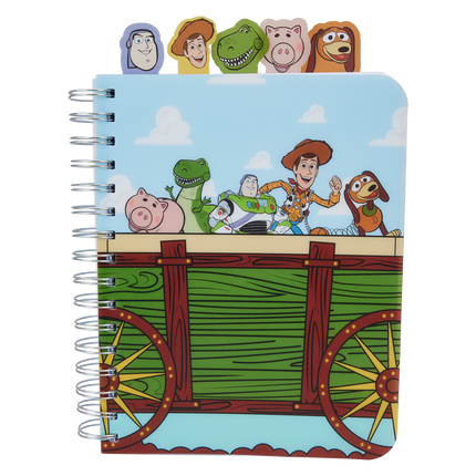 Toy Story Movie Collab Toy Box Stationery Spiral Tab Journal