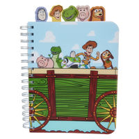 Toy Story Movie Collab Toy Box Stationery Spiral Tab Journal