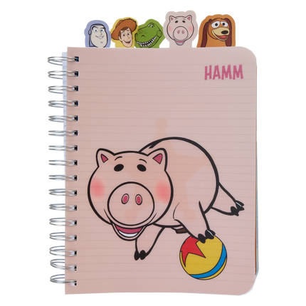 Toy Story Movie Collab Toy Box Stationery Spiral Tab Journal
