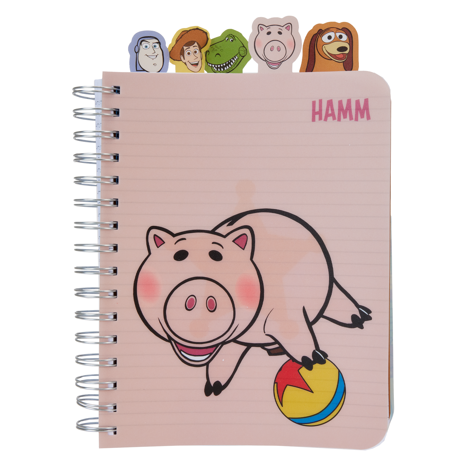 Toy Story Movie Collab Toy Box Stationery Spiral Tab Journal 4