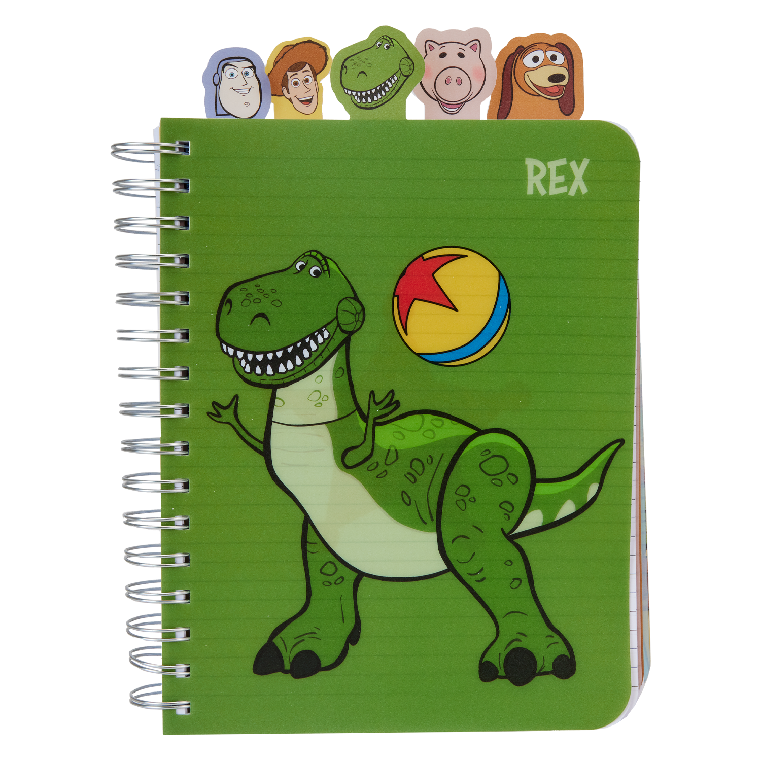 Toy Story Movie Collab Toy Box Stationery Spiral Tab Journal 6