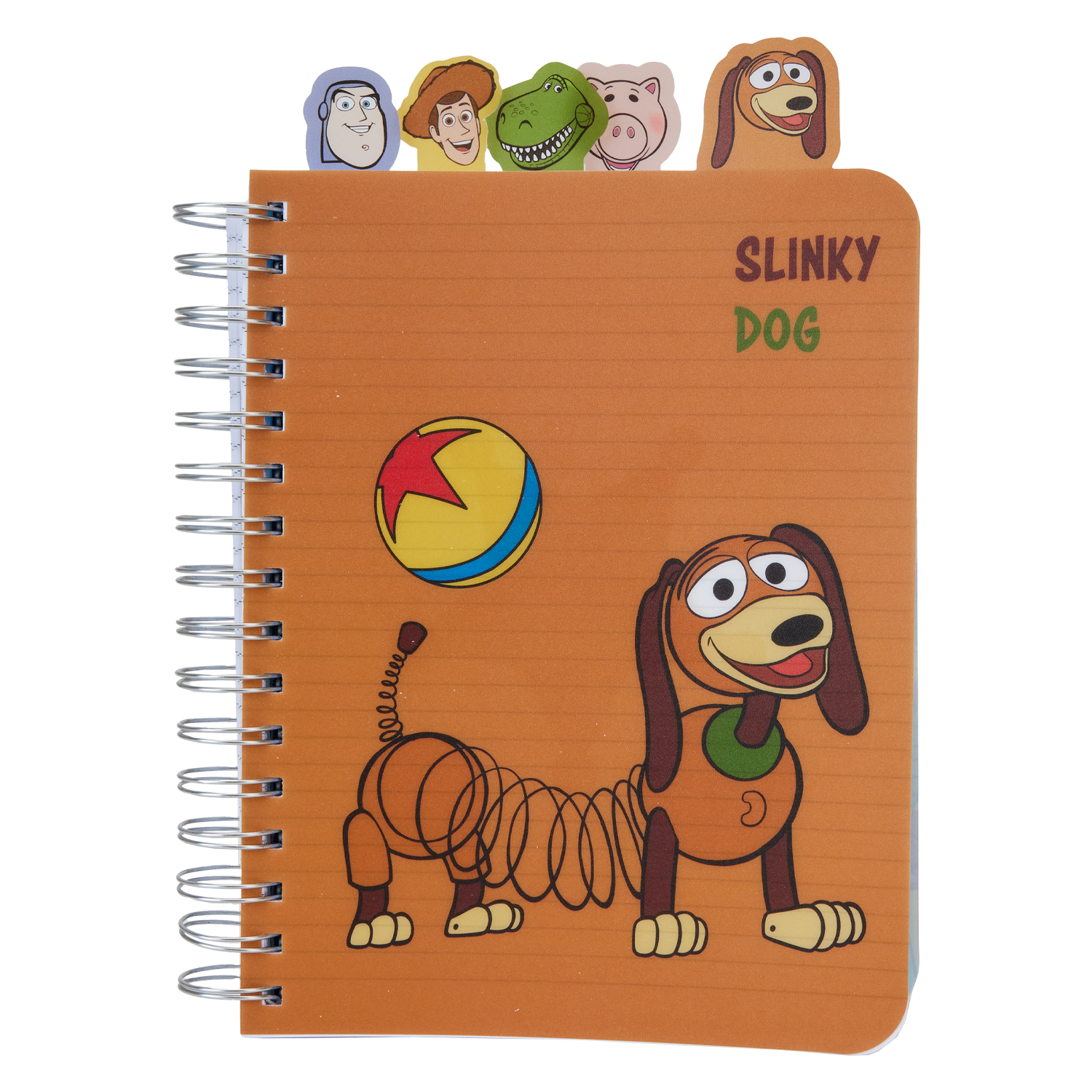 Toy Story Movie Collab Toy Box Stationery Spiral Tab Journal 7