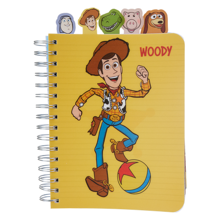 Toy Story Movie Collab Toy Box Stationery Spiral Tab Journal