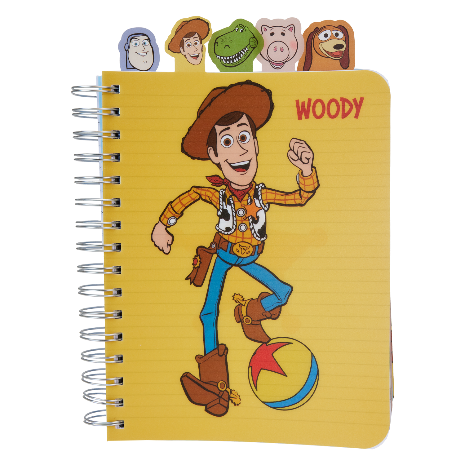 Toy Story Movie Collab Toy Box Stationery Spiral Tab Journal 9