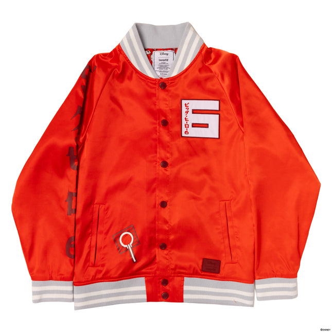 Big Hero Six Satin Bomber Jacket